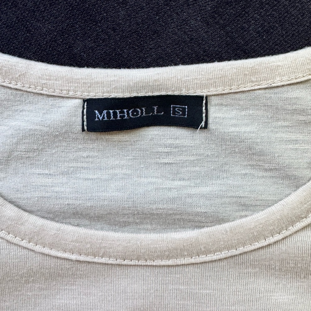 MARELLA Beige Ruffle Sleeve Top - Picture 3 of 7